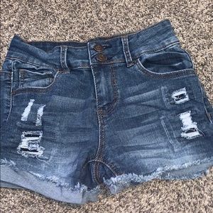 Jean shorts